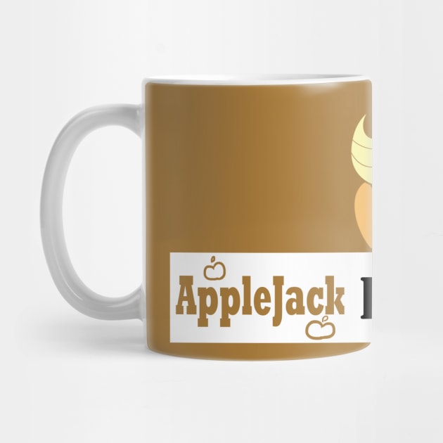 Applejack Fan Badge by kelsmister